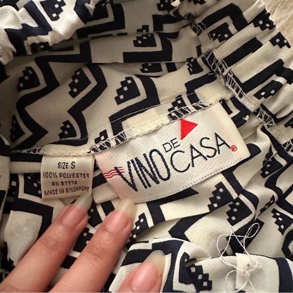 VTG Abstract Midi Skirt - Picture 2 of 4